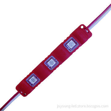 3-piece Water-resistant 5050 SMD LED Injection Module, IP67